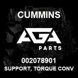 002078901 Cummins SUPPORT, TORQUE CONVERTER | AGA Parts