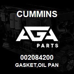 002084200 Cummins GASKET,OIL PAN | AGA Parts
