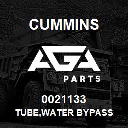 0021133 Cummins TUBE,WATER BYPASS | AGA Parts