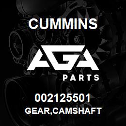 002125501 Cummins GEAR,CAMSHAFT | AGA Parts