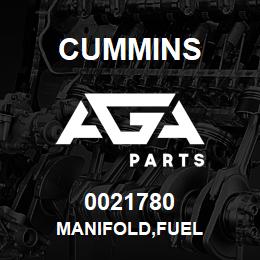 0021780 Cummins MANIFOLD,FUEL | AGA Parts