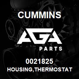 0021825 Cummins HOUSING,THERMOSTAT | AGA Parts