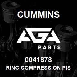 0041878 Cummins RING,COMPRESSION PISTON | AGA Parts