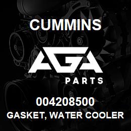 004208500 Cummins GASKET, WATER COOLER | AGA Parts
