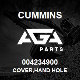 004234900 Cummins COVER,HAND HOLE | AGA Parts