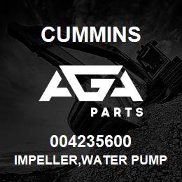 004235600 Cummins IMPELLER,WATER PUMP | AGA Parts
