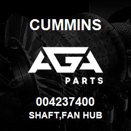 004237400 Cummins SHAFT,FAN HUB | AGA Parts