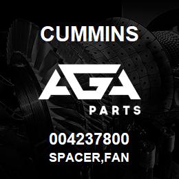 004237800 Cummins SPACER,FAN | AGA Parts