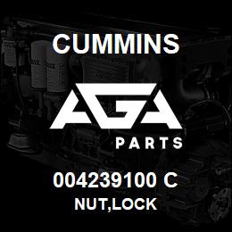 004239100 C Cummins NUT,LOCK | AGA Parts