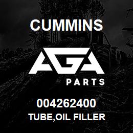 004262400 Cummins TUBE,OIL FILLER | AGA Parts
