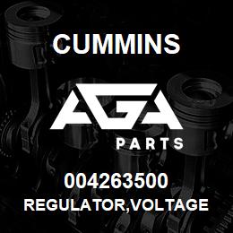 004263500 Cummins REGULATOR,VOLTAGE | AGA Parts