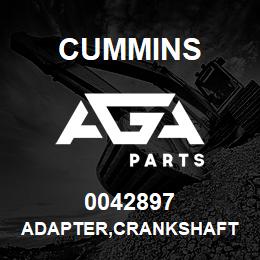 0042897 Cummins ADAPTER,CRANKSHAFT | AGA Parts