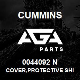 0044092 N Cummins COVER,PROTECTIVE SHIPPING | AGA Parts
