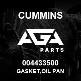 004433500 Cummins GASKET,OIL PAN | AGA Parts