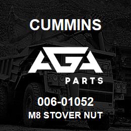006-01052 Cummins M8 STOVER NUT | AGA Parts