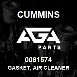 0061574 Cummins GASKET, AIR CLEANER BRKT | AGA Parts