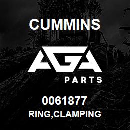 0061877 Cummins RING,CLAMPING | AGA Parts