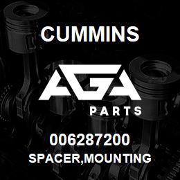 006287200 Cummins SPACER,MOUNTING | AGA Parts