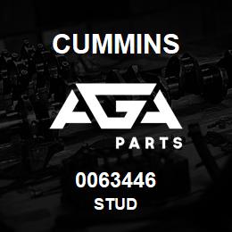0063446 Cummins STUD | AGA Parts