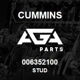 006352100 Cummins STUD | AGA Parts