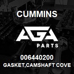 006440200 Cummins GASKET,CAMSHAFT COVER | AGA Parts