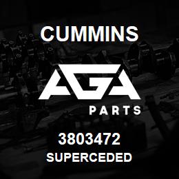 3803472 Cummins Superceded | AGA Parts