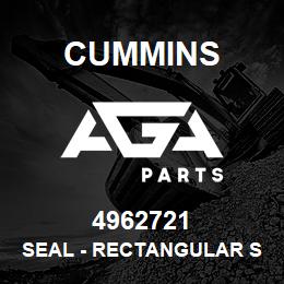 4962721 Cummins SEAL - RECTANGULAR STRIP | AGA Parts