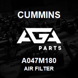 A047M180 Cummins Air Filter | AGA Parts