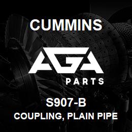 S907-B Cummins Coupling, Plain Pipe | AGA Parts