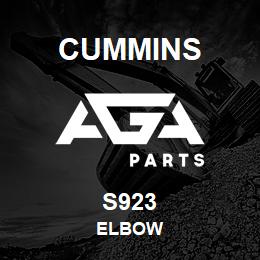 S923 Cummins ELBOW | AGA Parts