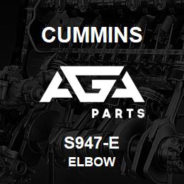 S947-E Cummins ELBOW | AGA Parts