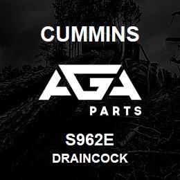 S962E Cummins DRAINCOCK | AGA Parts