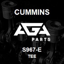 S967-E Cummins TEE | AGA Parts