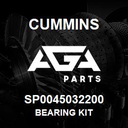 SP0045032200 Cummins BEARING KIT | AGA Parts