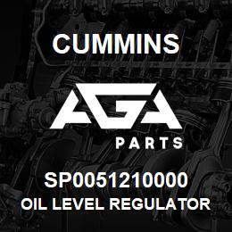 SP0051210000 Cummins OIL LEVEL REGULATOR C/W BRKT | AGA Parts