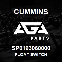 SP0193060000 Cummins FLOAT SWITCH | AGA Parts