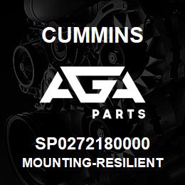 SP0272180000 Cummins MOUNTING-RESILIENT | AGA Parts