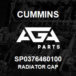 SP0376460100 Cummins RADIATOR CAP | AGA Parts