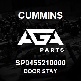 SP0455210000 Cummins DOOR STAY | AGA Parts