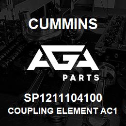 SP1211104100 Cummins COUPLING ELEMENT AC10 SN | AGA Parts