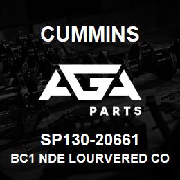 SP130-20661 Cummins BC1 NDE LOURVERED COVER | AGA Parts