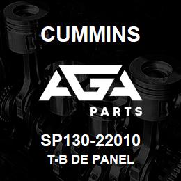 SP130-22010 Cummins T-B DE PANEL | AGA Parts