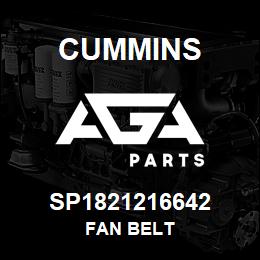 SP1821216642 Cummins FAN BELT | AGA Parts