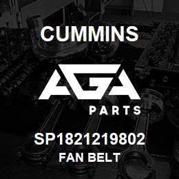 SP1821219802 Cummins FAN BELT | AGA Parts