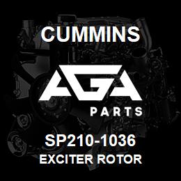 SP210-1036 Cummins EXCITER ROTOR | AGA Parts