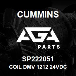 SP222051 Cummins COIL DMV 1212 24VDC | AGA Parts