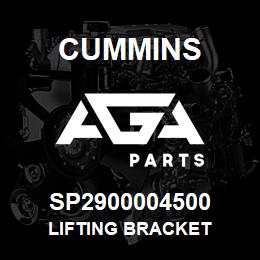 SP2900004500 Cummins LIFTING BRACKET | AGA Parts