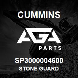 SP3000004600 Cummins STONE GUARD | AGA Parts