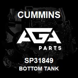 SP31849 Cummins BOTTOM TANK | AGA Parts