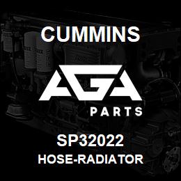 SP32022 Cummins HOSE-RADIATOR | AGA Parts